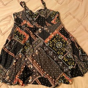 Torrid patchwork floral dress size 2
